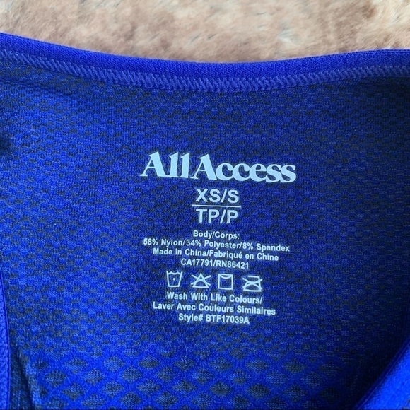 All Access Bandier Blue Sports Bra - Picture 4 of 4